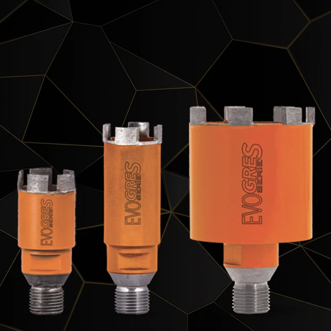 Italdiamant EvoGres segmented drill bits