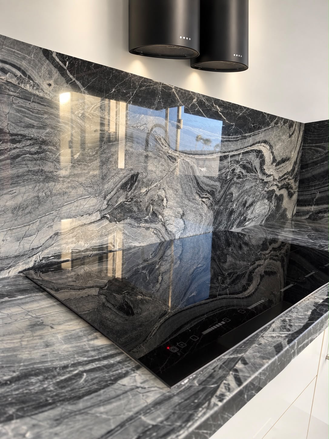 Persian Black Wave splashback