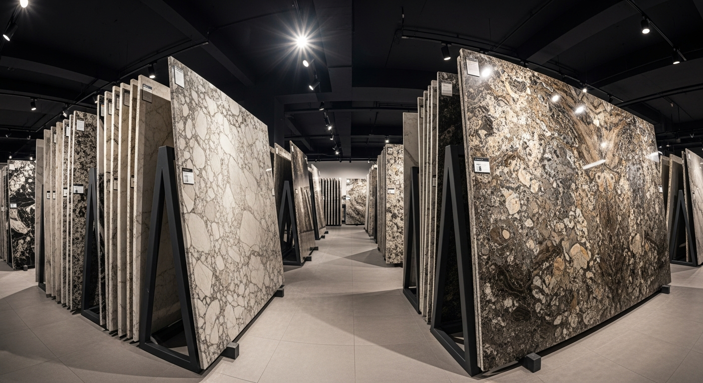 Luxury stone kitchen